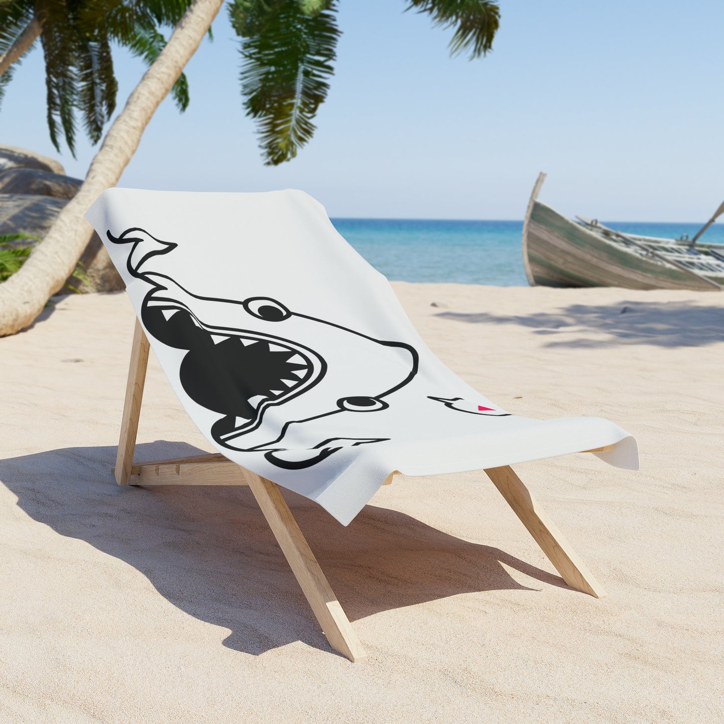 White Shark Beach Towel