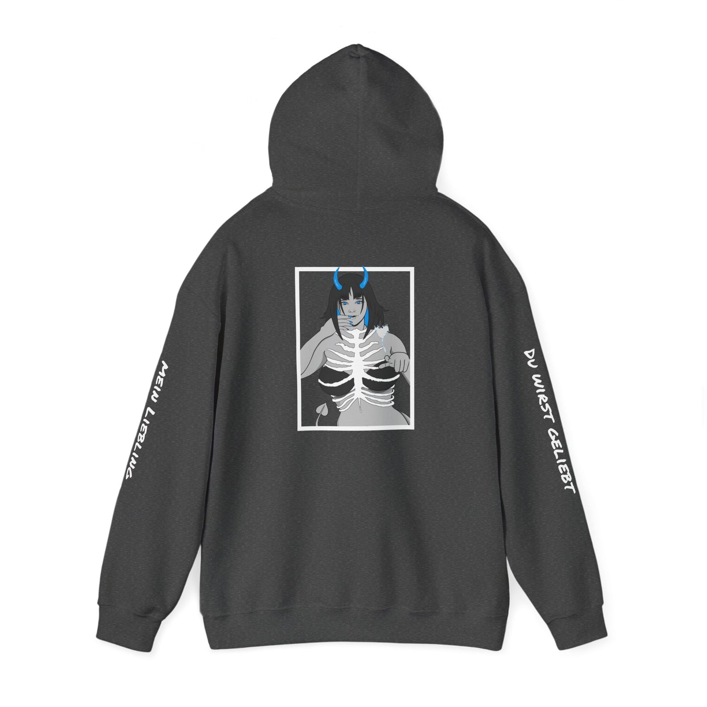 [Hellfire Blue] Unisex Heavy Blend™ Hooded Sweatshirt