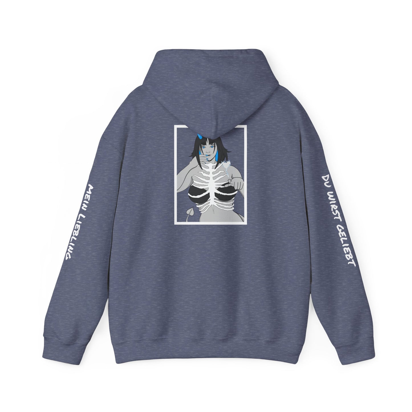 [Hellfire Blue] Unisex Heavy Blend™ Hooded Sweatshirt