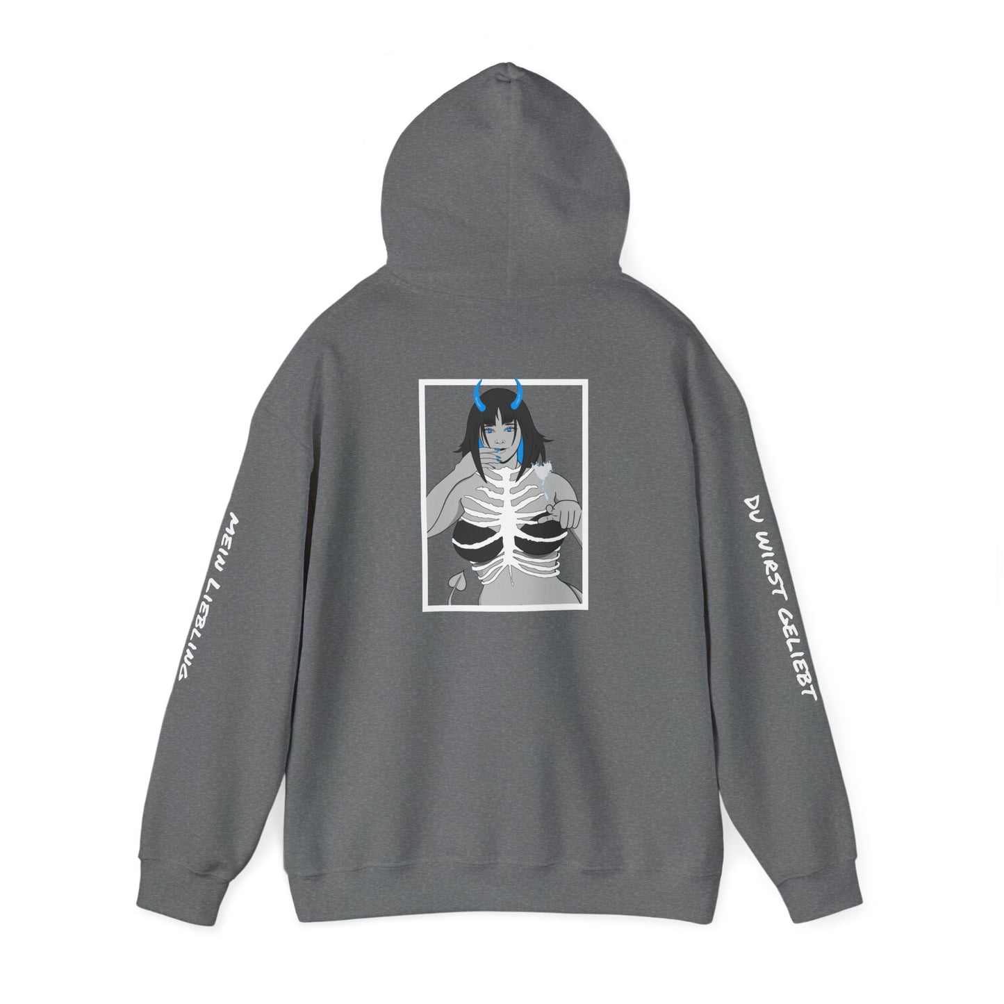 [Hellfire Blue] Unisex Heavy Blend™ Hooded Sweatshirt