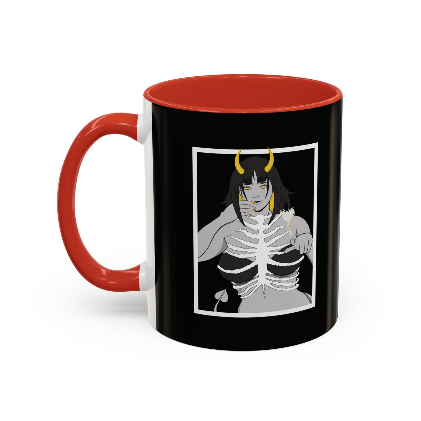 [Hellfire Yellow] Accent Coffee Mug (11, 15oz)