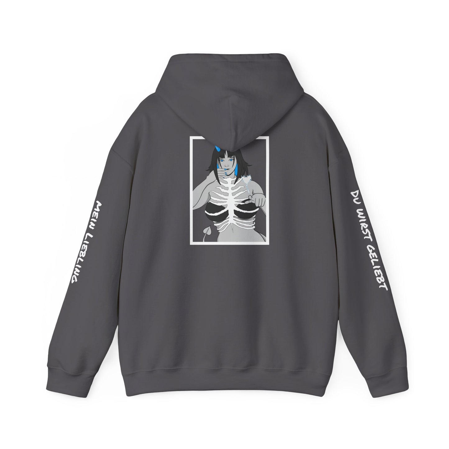 [Hellfire Blue] Unisex Heavy Blend™ Hooded Sweatshirt