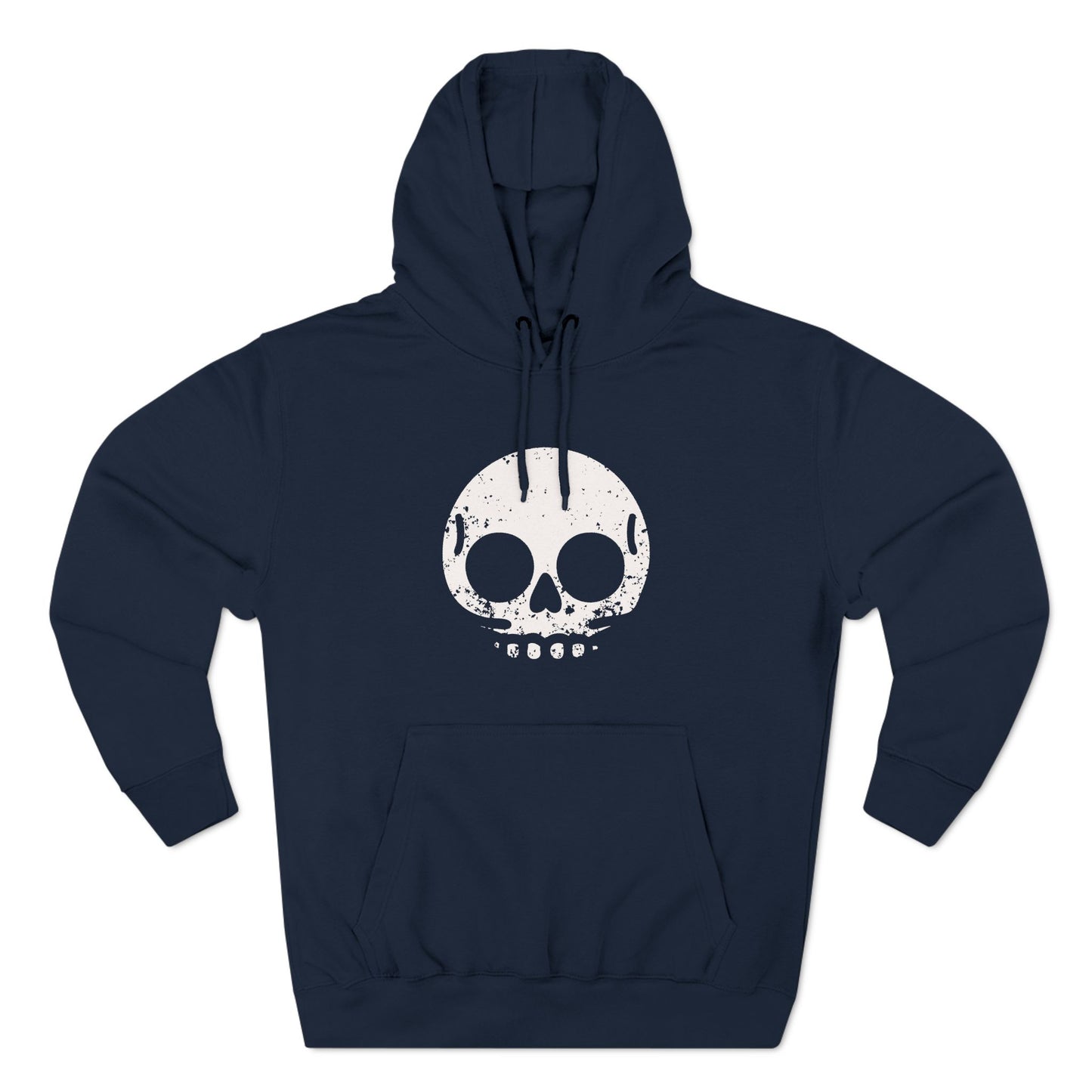 [Skully] Three-Panel Fleece Hoodie