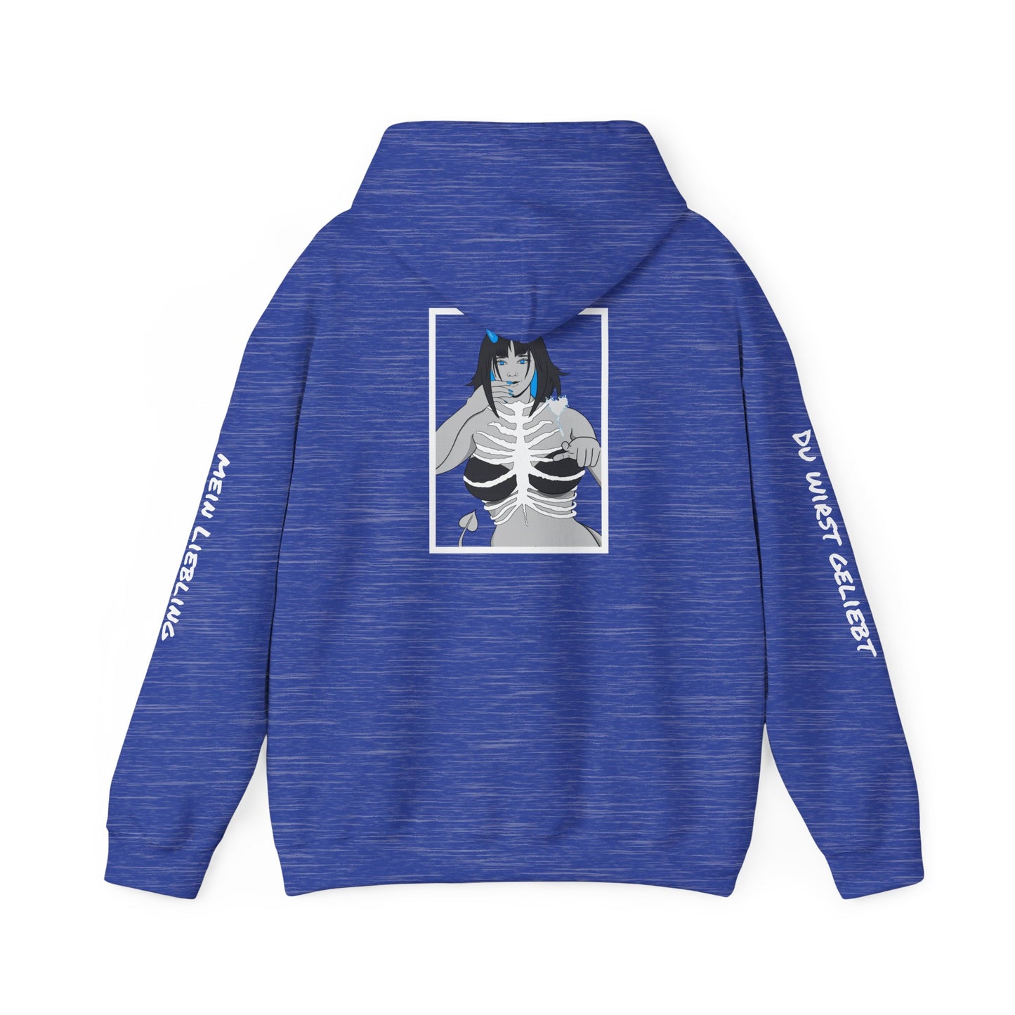[Hellfire Blue] Unisex Heavy Blend™ Hooded Sweatshirt