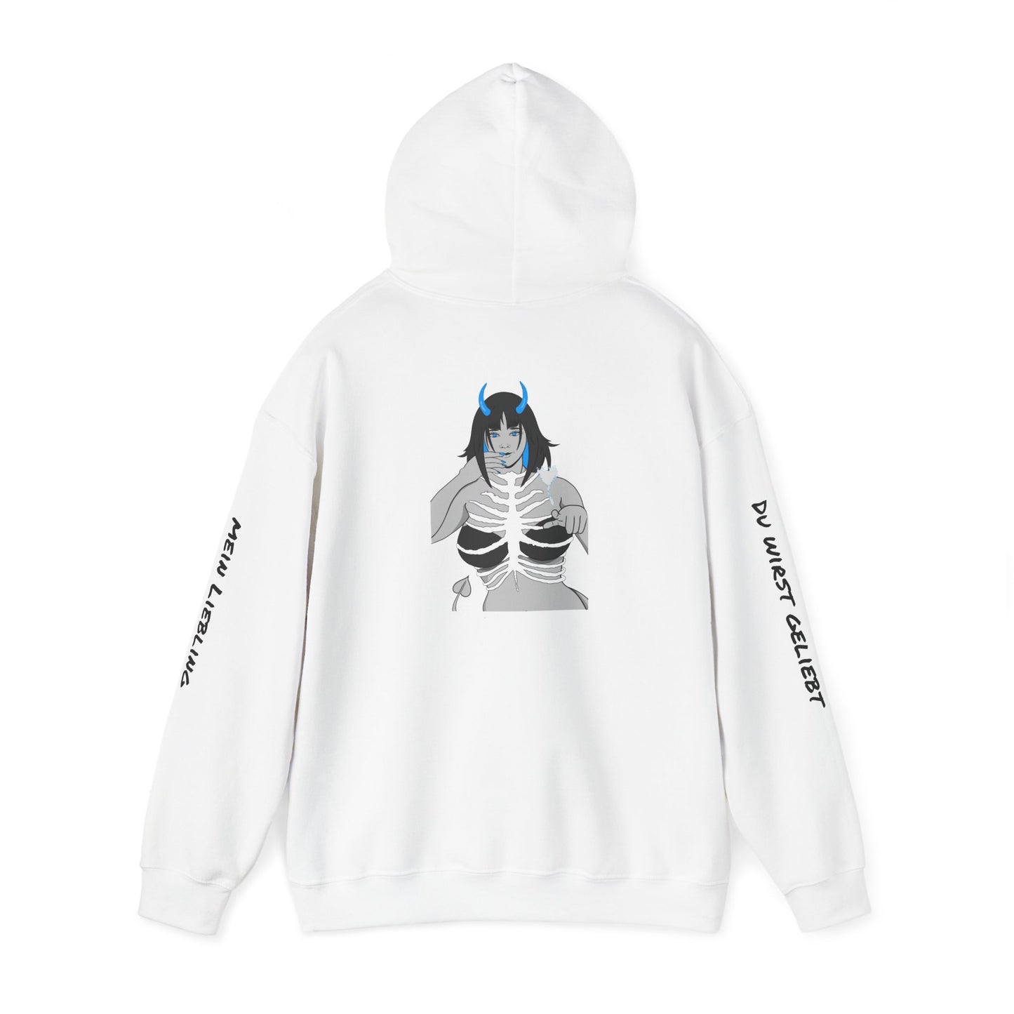 [Hellfire Blue] Unisex Heavy Blend™ Hooded Sweatshirt