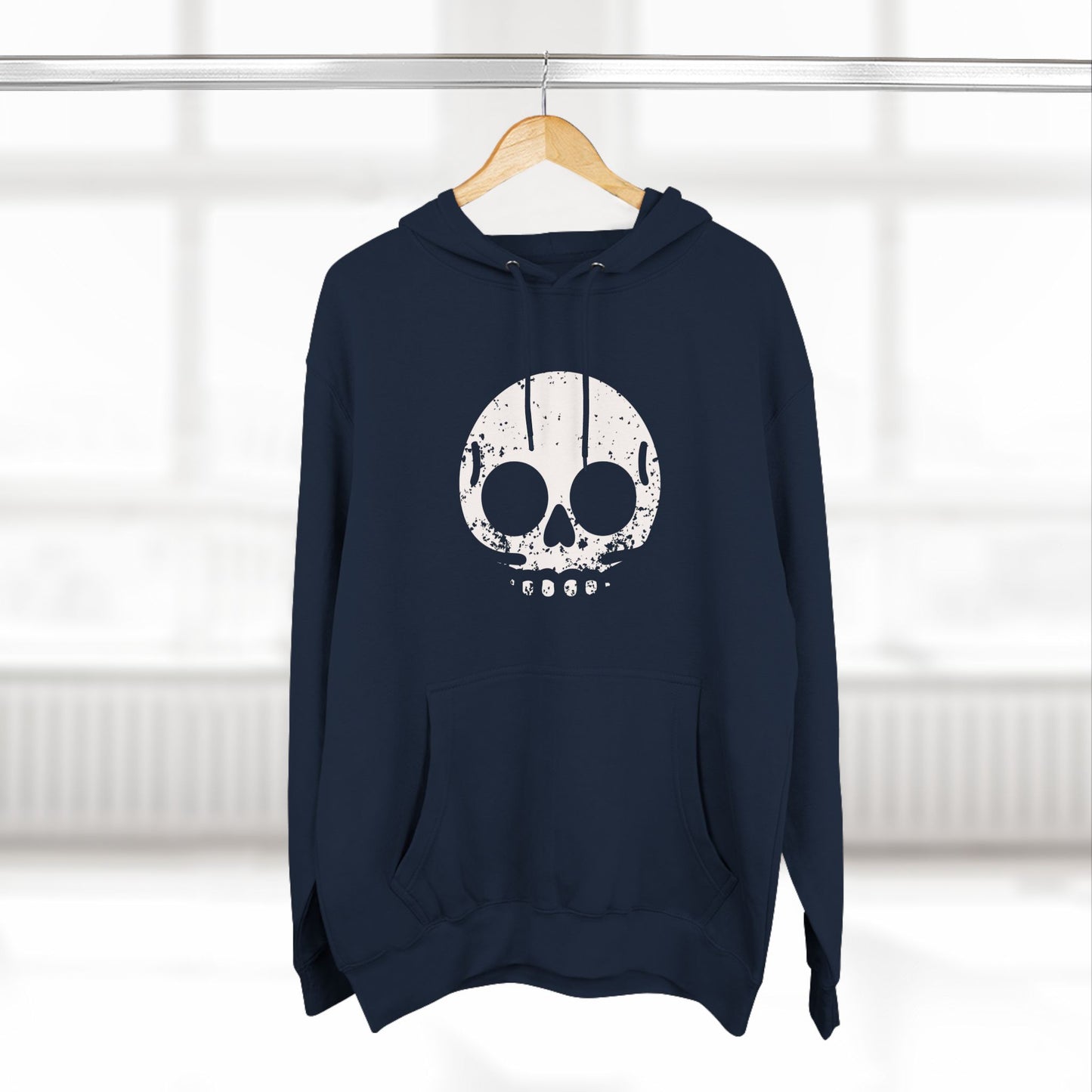 [Skully] Three-Panel Fleece Hoodie