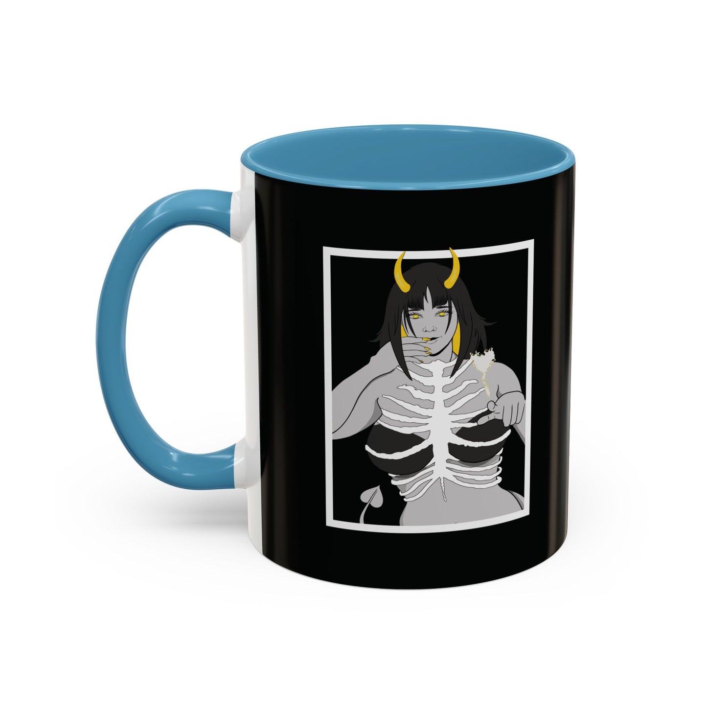 [Hellfire Yellow] Accent Coffee Mug (11, 15oz)