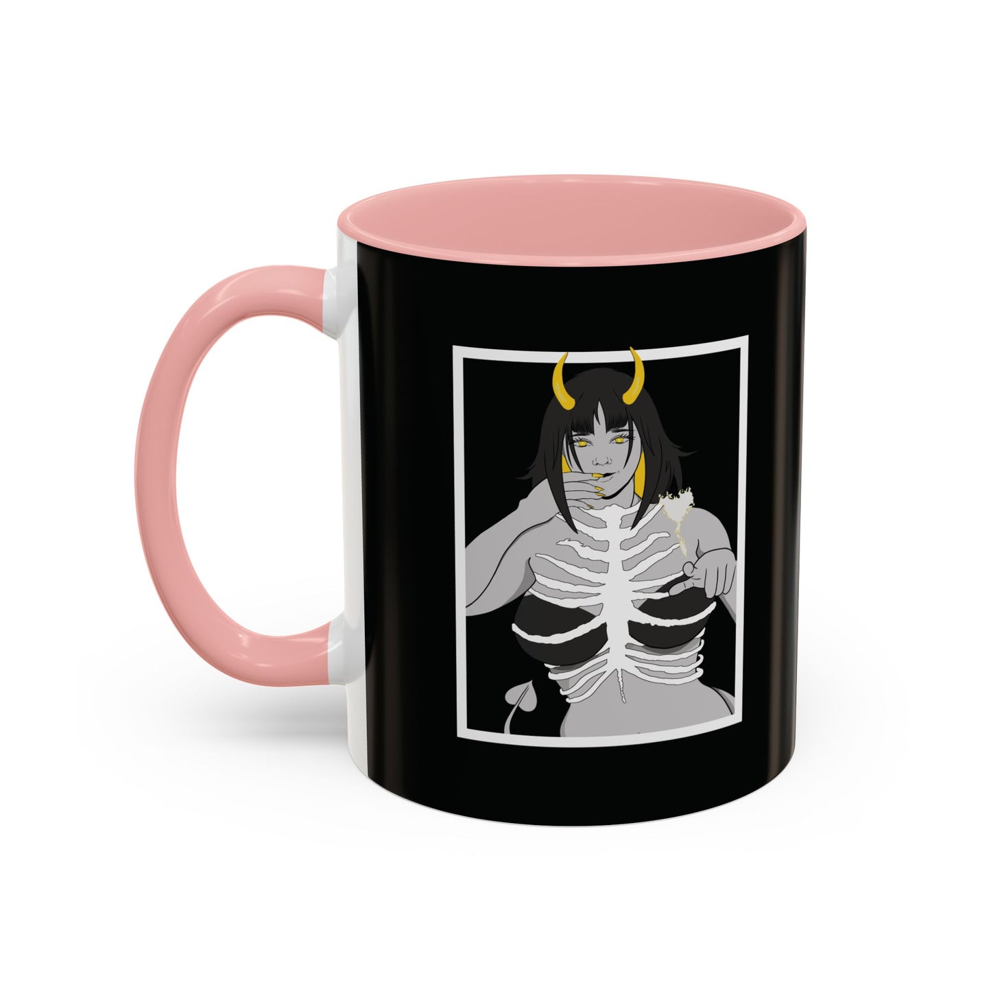 [Hellfire Yellow] Accent Coffee Mug (11, 15oz)