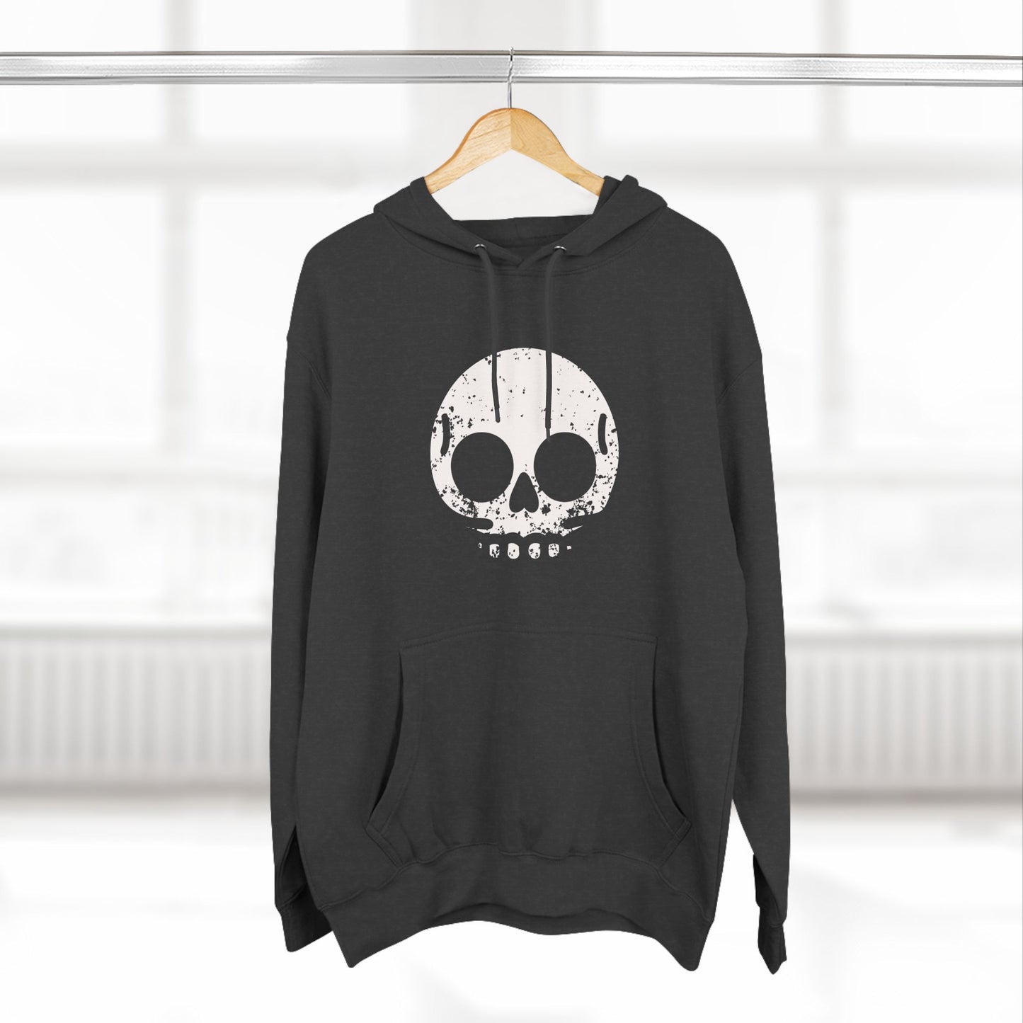 [Skully] Three-Panel Fleece Hoodie