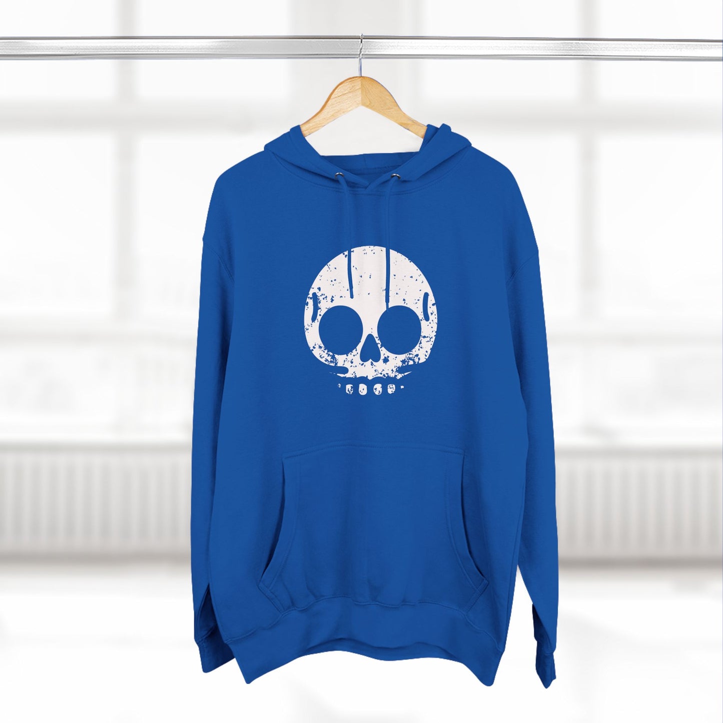 [Skully] Three-Panel Fleece Hoodie