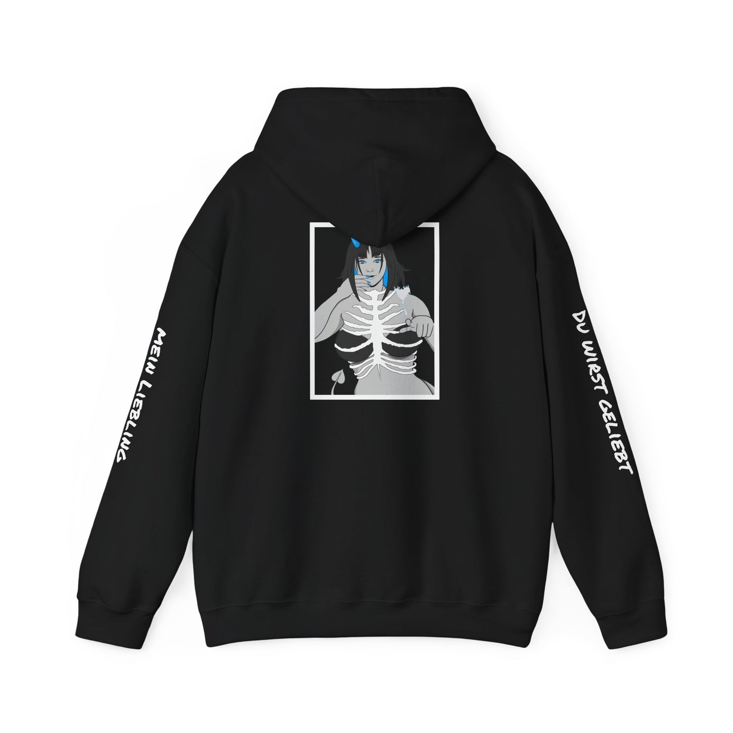 [Hellfire Blue] Unisex Heavy Blend™ Hooded Sweatshirt