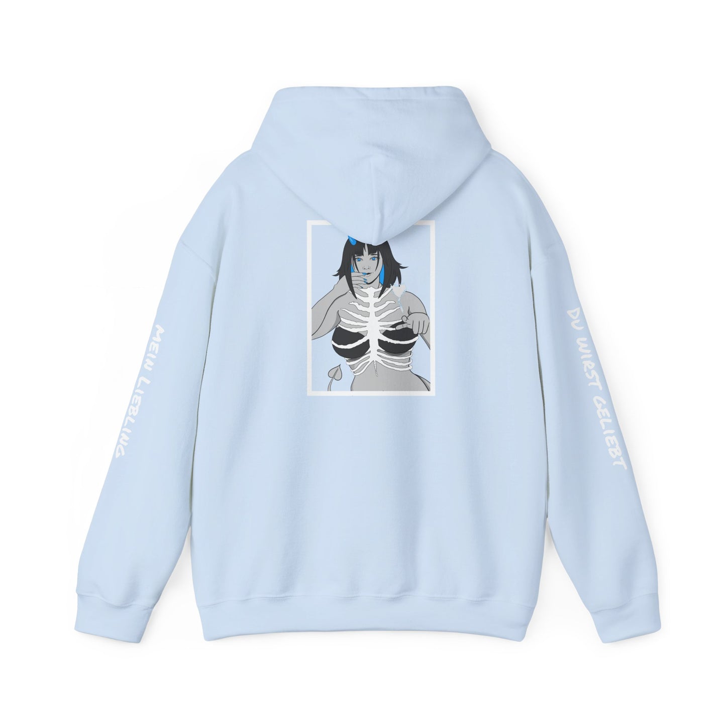 [Hellfire Blue] Unisex Heavy Blend™ Hooded Sweatshirt