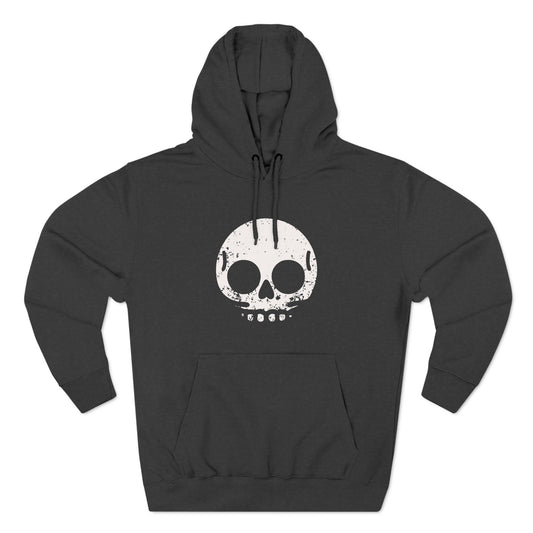 [Skully] Three-Panel Fleece Hoodie