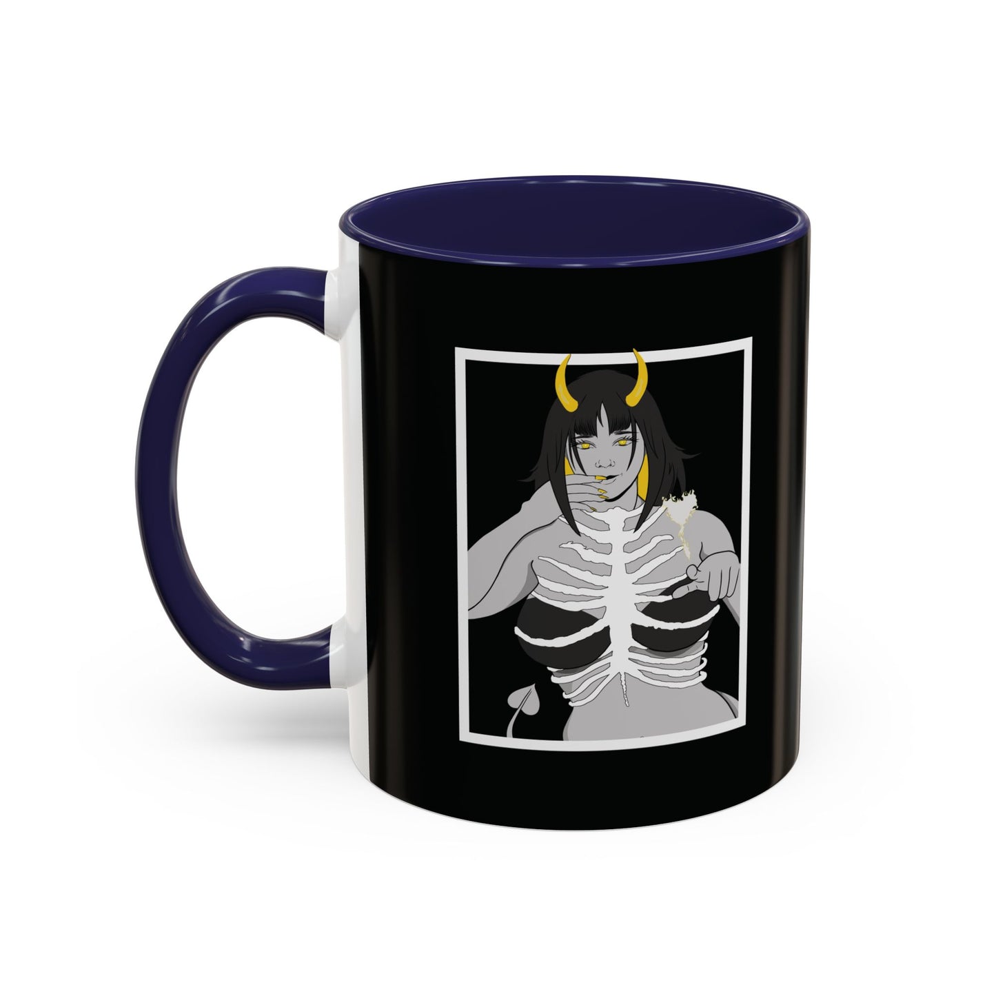 [Hellfire Yellow] Accent Coffee Mug (11, 15oz)