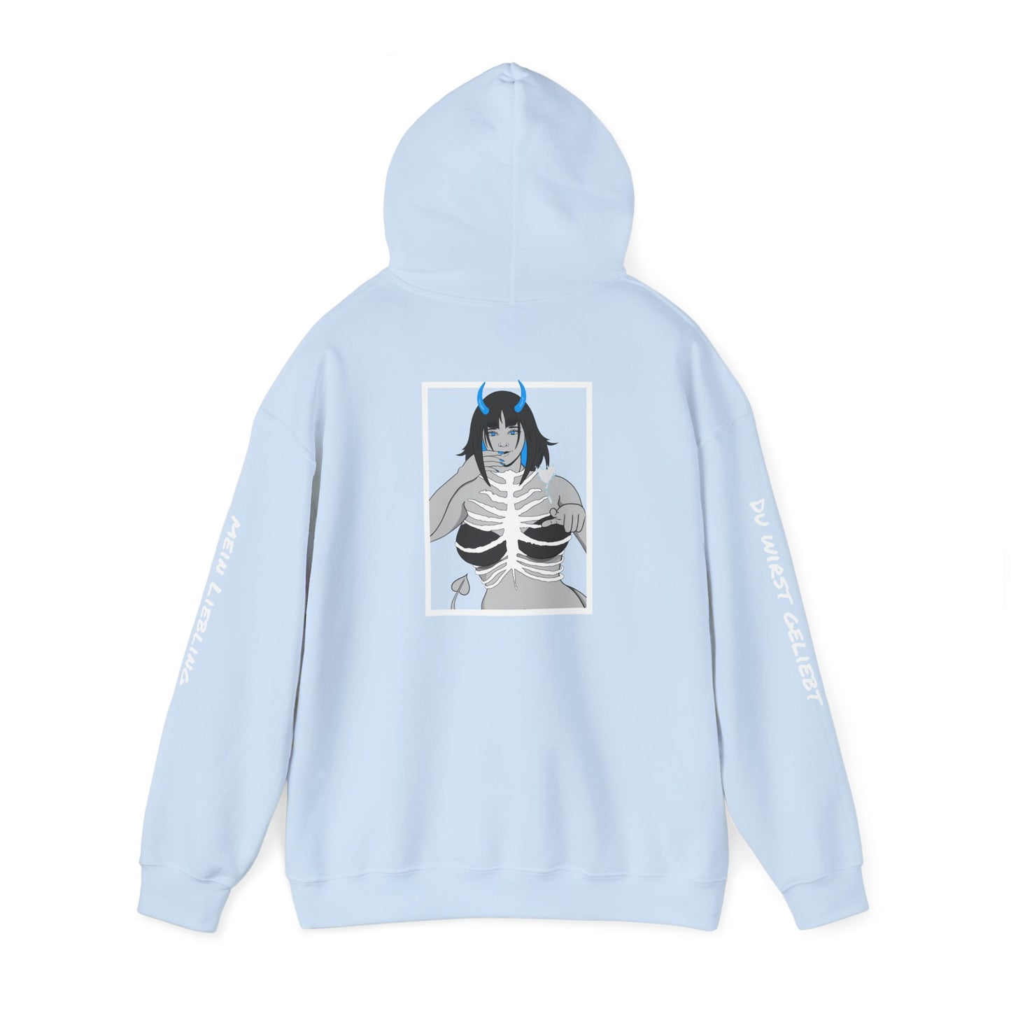 [Hellfire Blue] Unisex Heavy Blend™ Hooded Sweatshirt