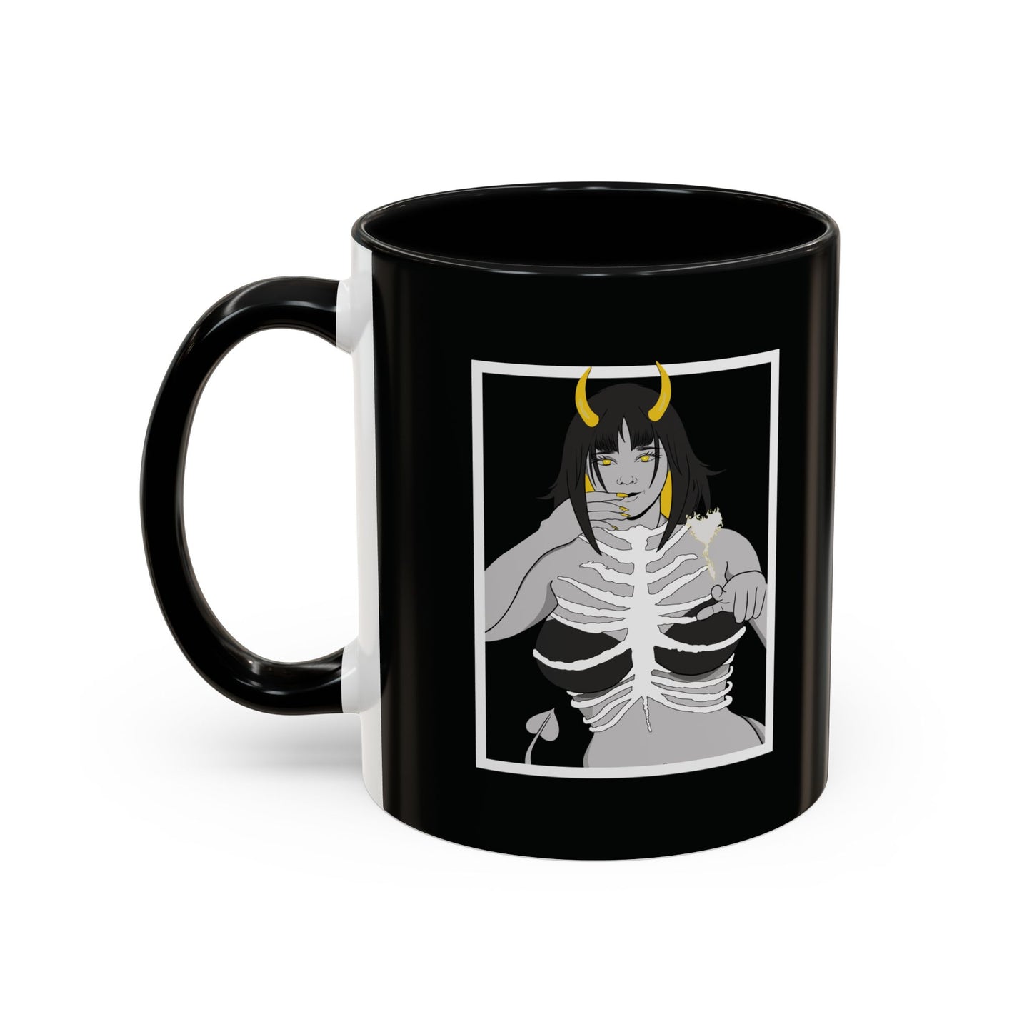 [Hellfire Yellow] Accent Coffee Mug (11, 15oz)