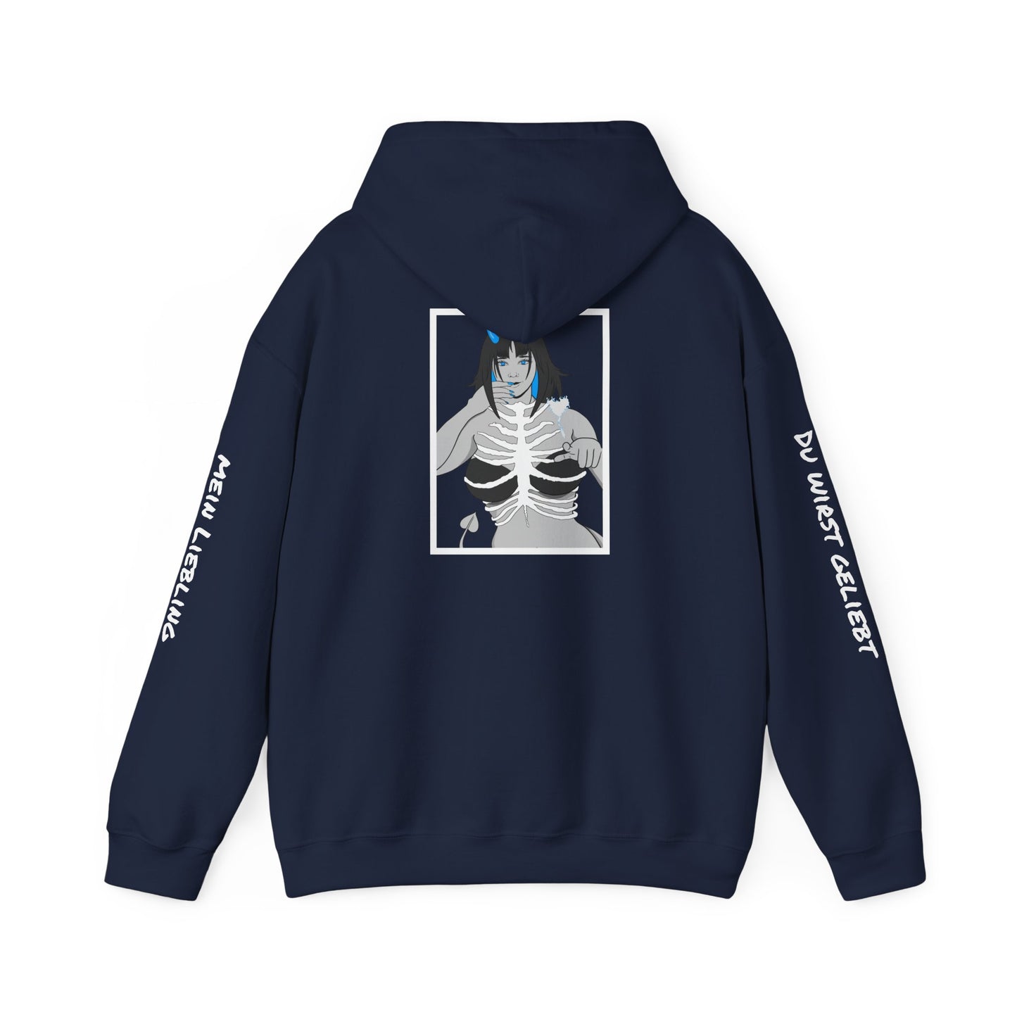 [Hellfire Blue] Unisex Heavy Blend™ Hooded Sweatshirt